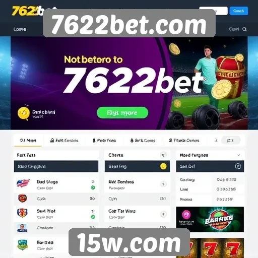 Promoções e bônus atraentes do site 7622bet.com