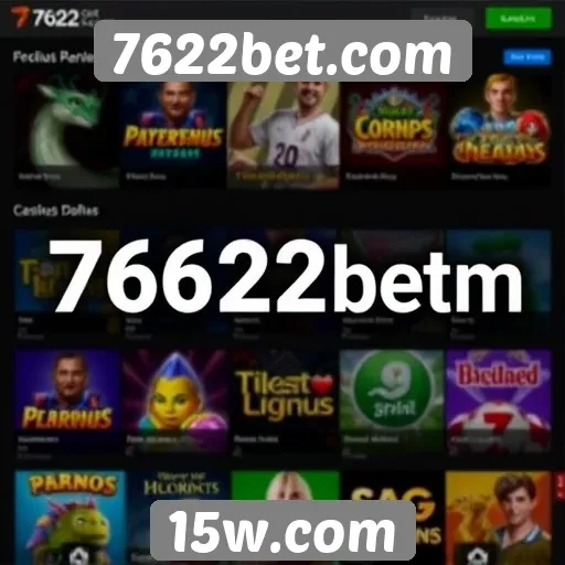 Análise de jogos disponíveis no site 7622bet
