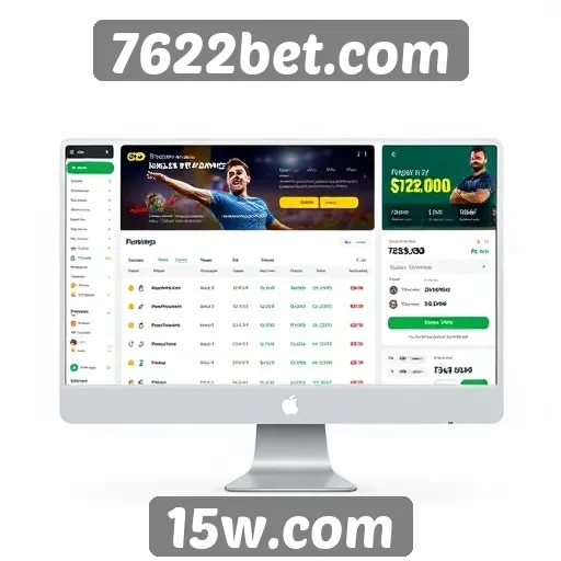 Experiência do usuário no 7622bet.com e sua interface